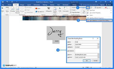 Microsoft Word Tutorial Insert Signature 的图像结果