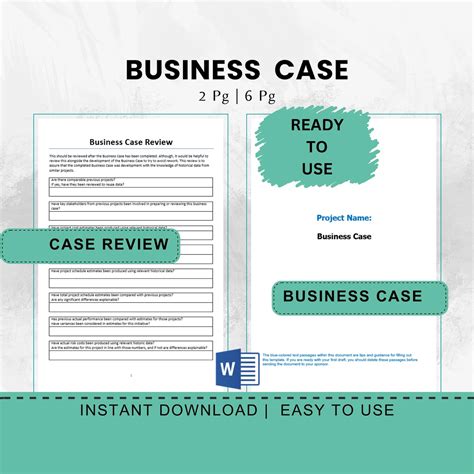 Business Case Report Example 的图像结果