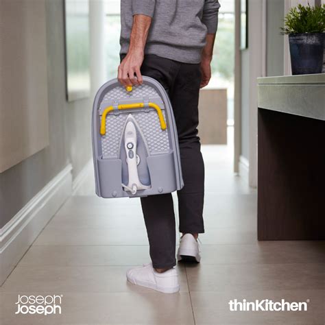 Joseph Joseph Pocket Folding Table-top Ironing Board, Grey | thinKi...