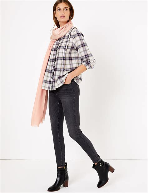 Buy Modal Colour Block Shawl at Marks & Spencer