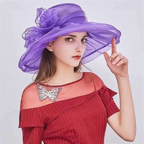 Vintage Wedding Hats Wedding Accessories Collapsible Sunscreen Hats ...