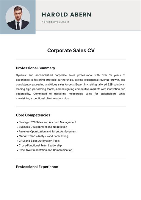 Free International CV Format Template to Edit Online