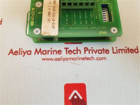 Buy IPH MAS 2600-630-10-0/0P Transducer Amplifier Online. – Aeliya ...