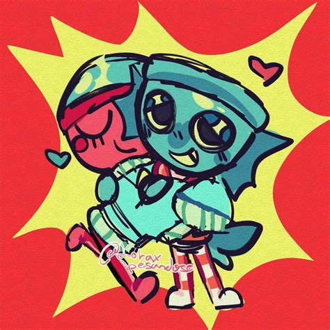 22 Fin x gigi ideas in 2025 | dandy, cute drawings, fan art