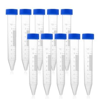 JUAWTYUK 12-Pack Microcentrifuge Tubes，Lab-Grade Polypropylene ...