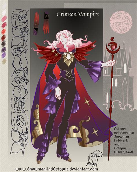 1 OPEN Crimson Vampire adopt by SnowmanAndOctopus on DeviantArt