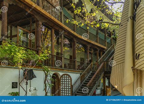 BUCHAREST, ROMANIA. Hanu Lui Manuc. Editorial Photography - Image of ...