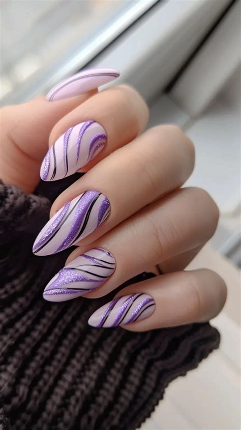 33 Light Purple Nail Art Designs That Will Add a Touch of Elegance