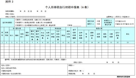 个人所得税年度自行纳税申报表(B表)填表说明 - 上海慢慢看