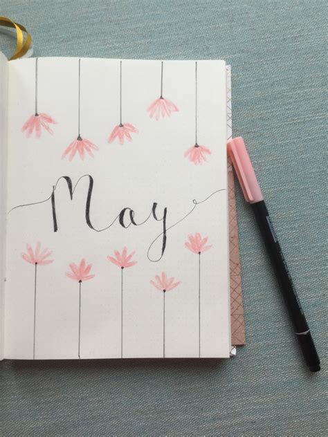 May page Bullet journal ideas | Bullet journal ideas pages, Bullet ...