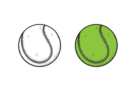 Tennis Ball Drawing Step By Step at Andy Sage blog