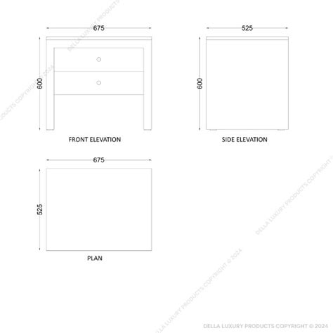 Avan Bedside Table | Home Furniture