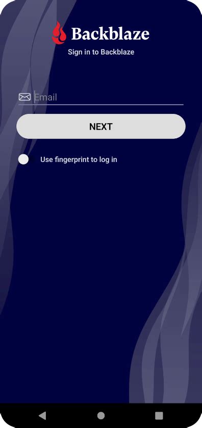 Image result for Backblaze Mobile-App