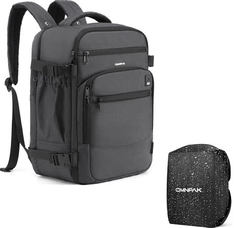 Amazon.com: Omnpak Ryanair Personal Item Backpack 16x10x8inch(40x25x20cm), Cabin Bags Underseat ...