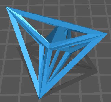 Tetrahedron 3D Model 的图像结果