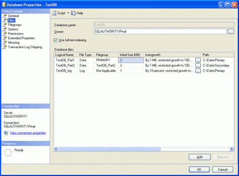 Image result for SQL Partitioning Tutorial