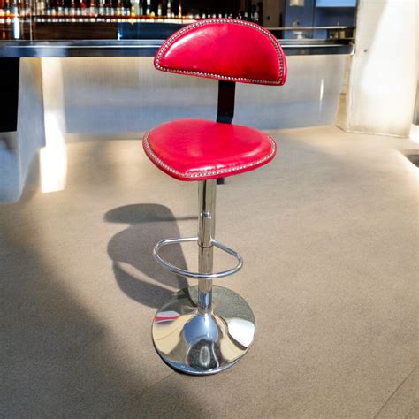 Red Bar Stool - Fairprice Furniture Kenya
