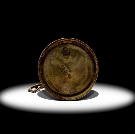AN IMPRESSIVE RARE AND SIGNIFICANT INSCRIBED BRONZE ZAKAT MEASURE (MUDD), - Hatefi collections