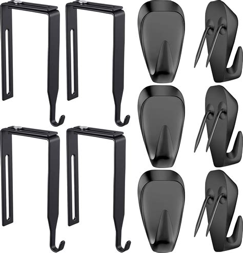 Amazon.com: LEIFIDE 10 Pcs Cubicle Decor Hooks Set, 6 Pcs Fabric Panel ...