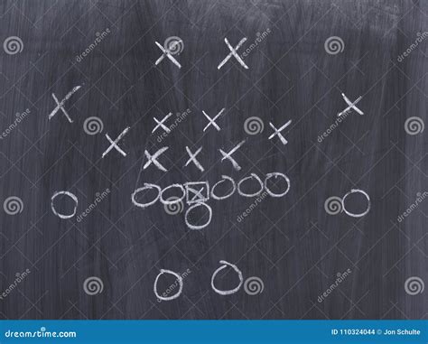 Football Plays Chalkboard