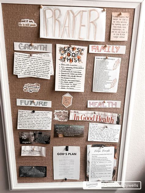 Prayer Board Ideas