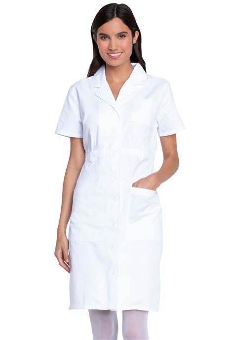 ScrubHaven | White Scrub Skirts & Nursing Dresses