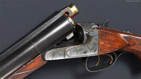 Sawed Off Double Barrel Shotgun Wallpaper