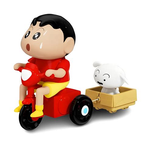 Shinchan Toy for Kids, Shinchan Shiro Action Figure Movable Toy for Ba ...
