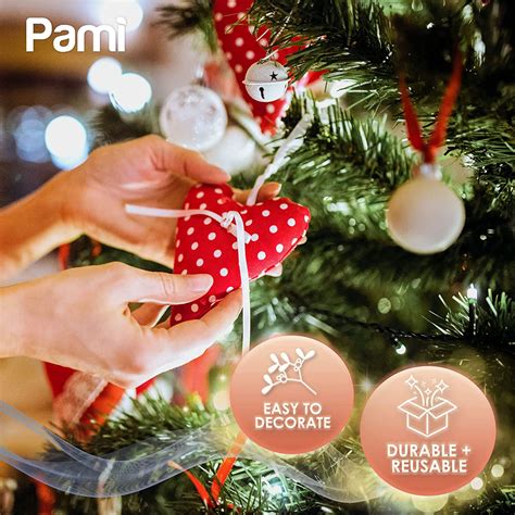 Buy PAMI Artificial Pre-Lit Christmas Tree - 6ft Douglas Fir Tree with ...