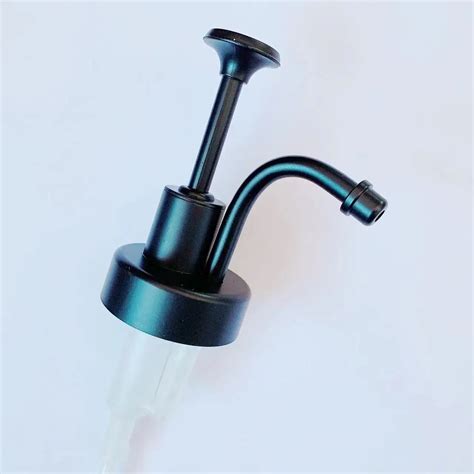 33mm Syrup Pump with SS Nozzle Pump Glass Syrup Dispensers for Coffee ...