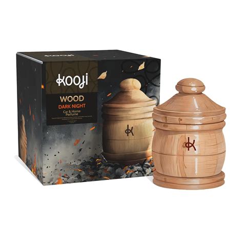 Kooji Wood - Dark Night - Car & Home Perfume - 12ml | Premium Freshener ...