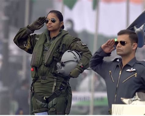 India's first woman Rafale fighter jet pilot part of IAF tableau