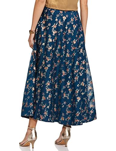 Buy global desi Polyester A-Line Skirt at Amazon.in
