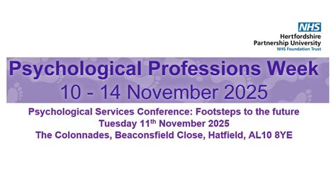 Psychological Services Conference: Footsteps to the future, The ...