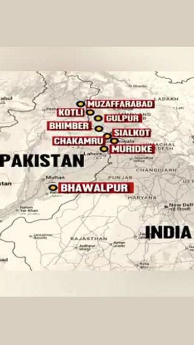 Operation Sindoor In Pics: Know About 9 Locations Targeted By Indian ...