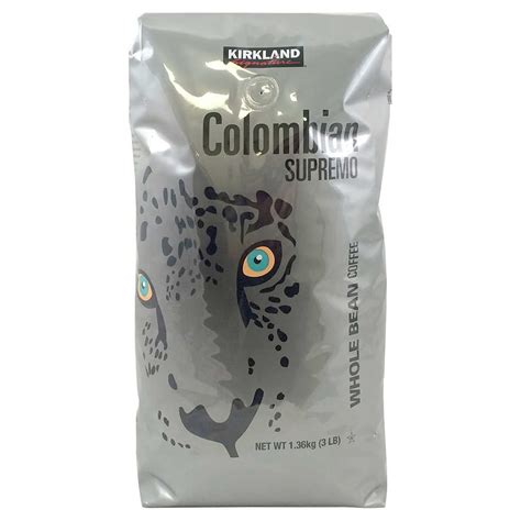 Brandclub - Kirkland Signature Colombian Supremo Coffee, Whole Bean, 3 ...