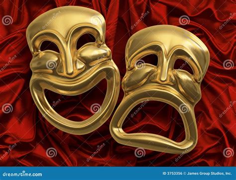 Comedy Tragedy Masks stock photo. Image of arts, moody - 3753356
