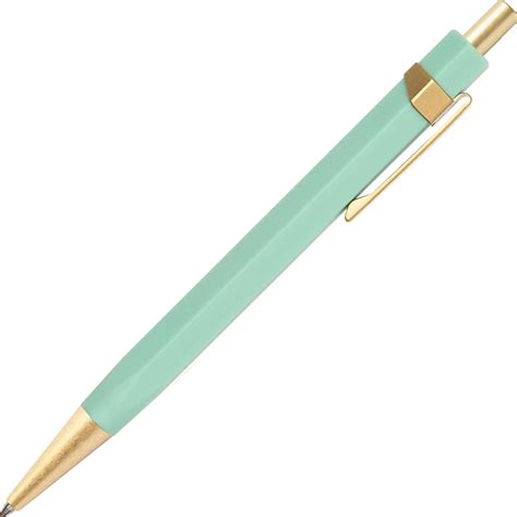 Ystudio Glamour Evolve Ocean Sustainable Ballpoint Pen in Teal Green ...