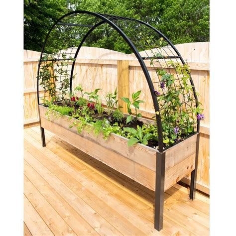 Gardener’s Supply Company Arch Trellis for Elevated Planter Box | 2' x ...