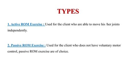Range of Motions | PPTX