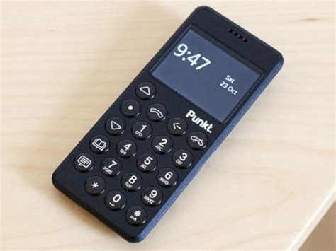 Punkt Mp02 New Generation 4g Lte Dumb Phone Minimalist Mobile ...