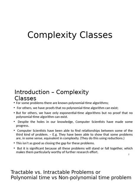 Image result for Computational complexity theory Complexity Classes