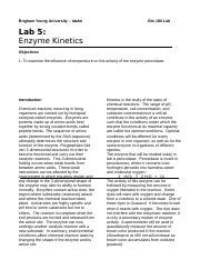 Image result for Enzyme Kinetics Lab