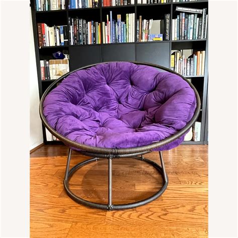 Pier 1 Papasan Chair - AptDeco