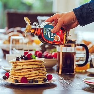 Abbie's Pure Maple Syrup,334.6 G (250 Ml) Non Gmo,Gluten Free,Natural ...