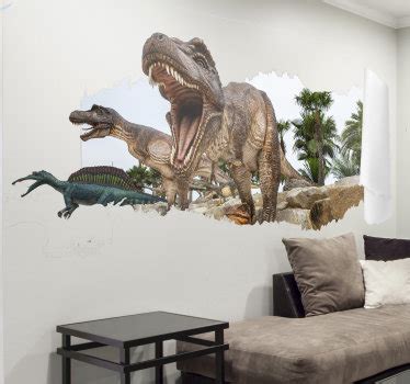 Amazing Kids Dragon and Dinosaur Wall Stickers - TenStickers