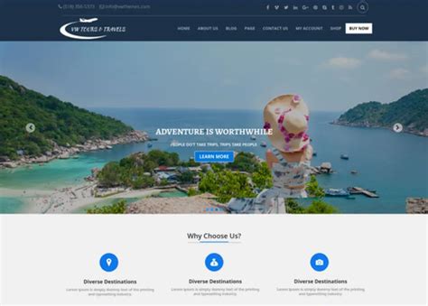 Premium Templates For Your Website | VWTHEMES