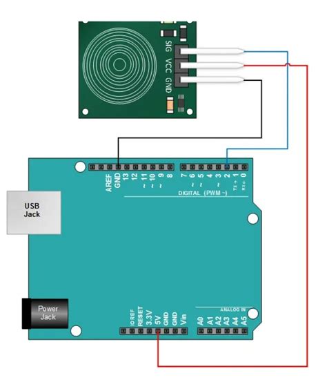 Image result for Arduino Touch Sensor Tutorial