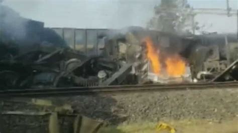 Singhpur train accident: 6 railway personnel injured as goods trains ...