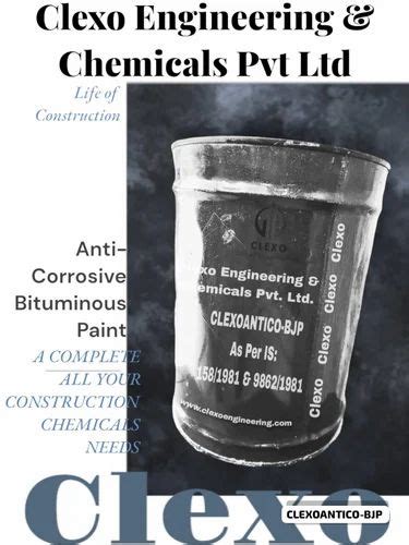 BLACK JAPAN PAINT - CLEXOANTICO-BJP Anticorrosive Coating Paint With ...